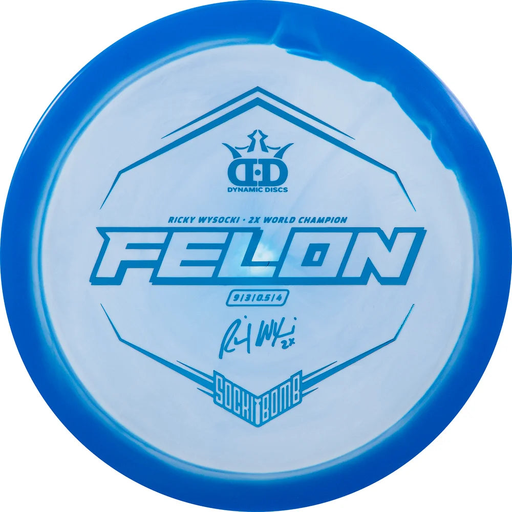 Dynamic Discs Fuzion Orbit Felon Ricky Wysocki