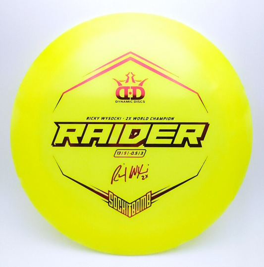 Dynamic Discs Lucid Ice Glimmer Ricky Wysocki Raider