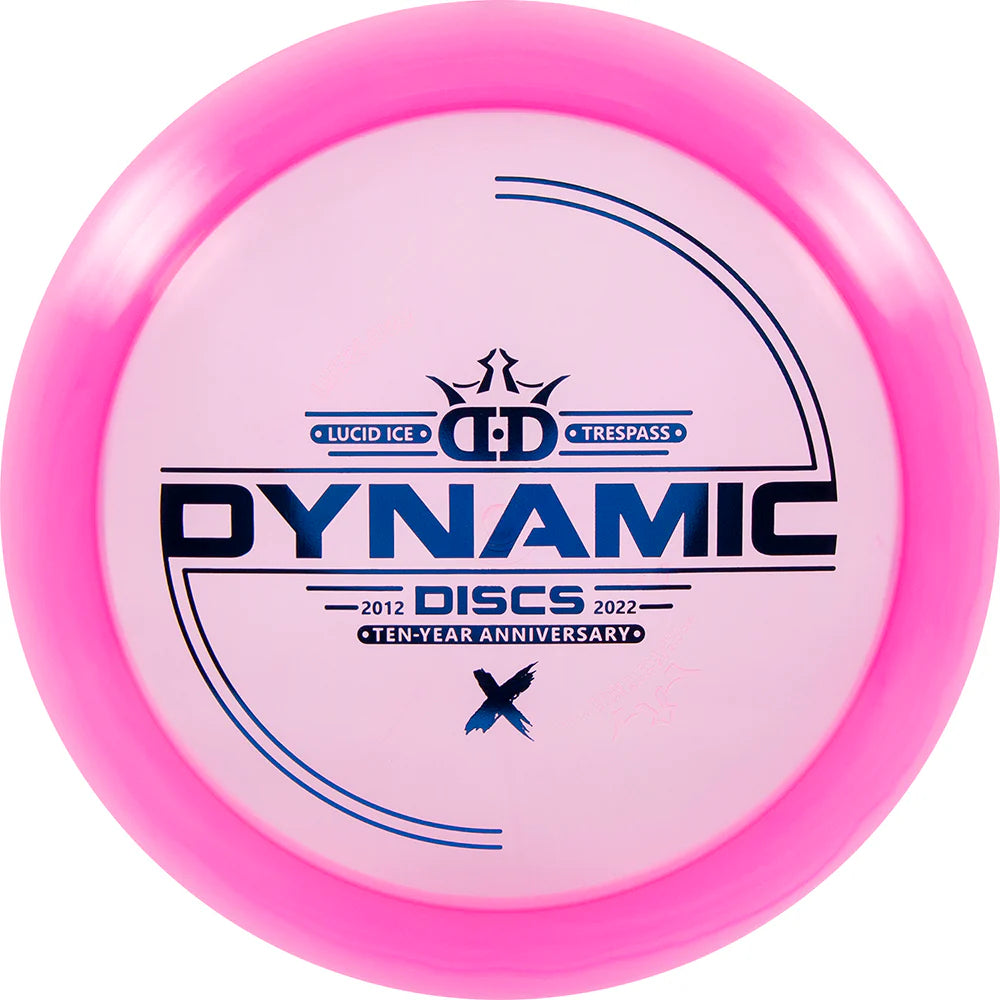 Dynamic Discs Lucid Ice Trespass (10-year Anniversary)