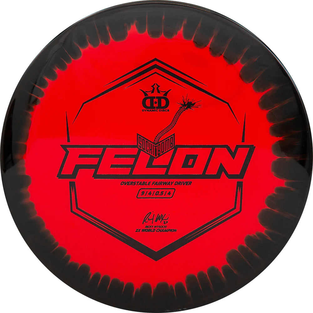 Dynamic Discs Supreme Orbit Sockibomb Felon Ignite Stamp V1