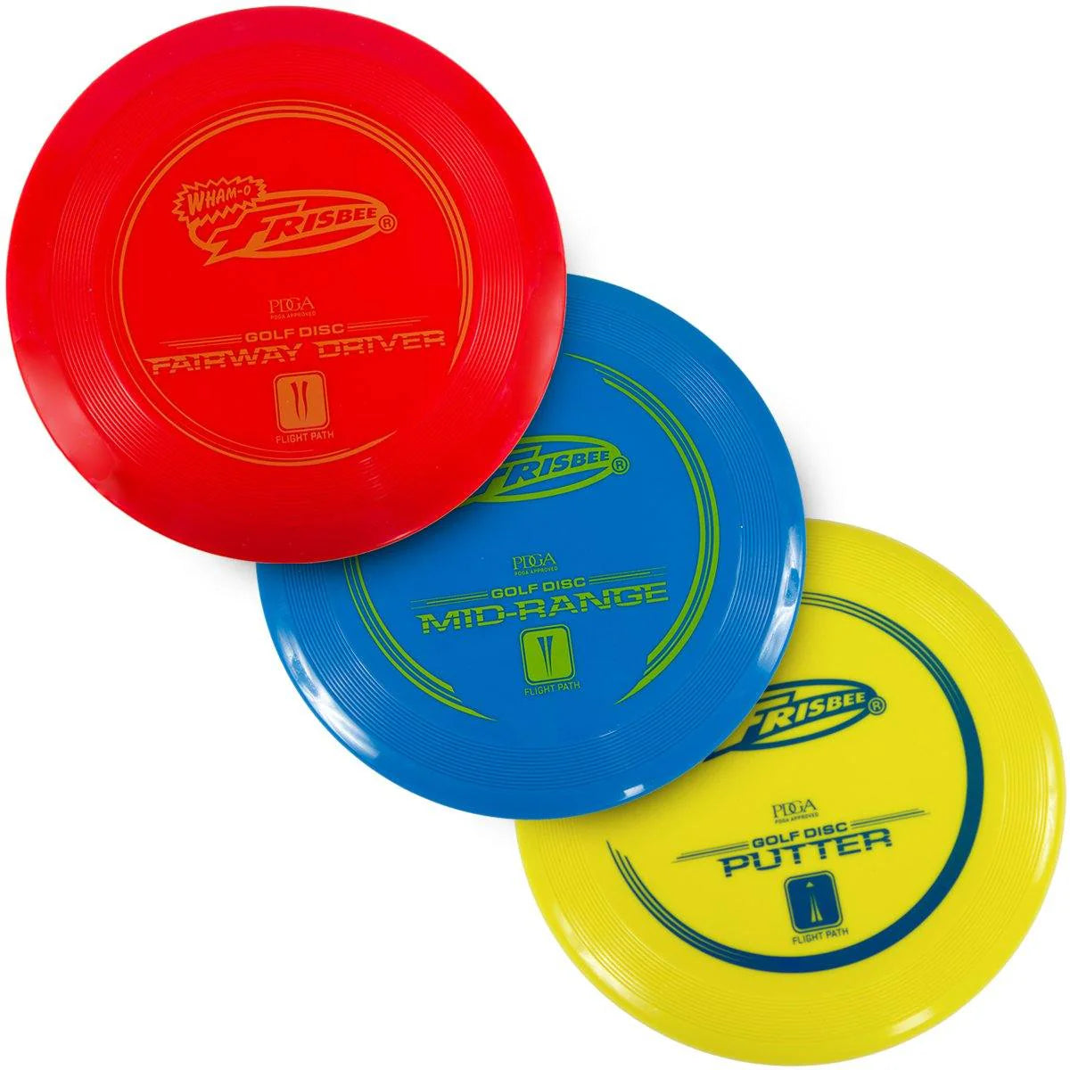 Wham-O Frisbee Disc Golf Beginner Set (3 Pack)