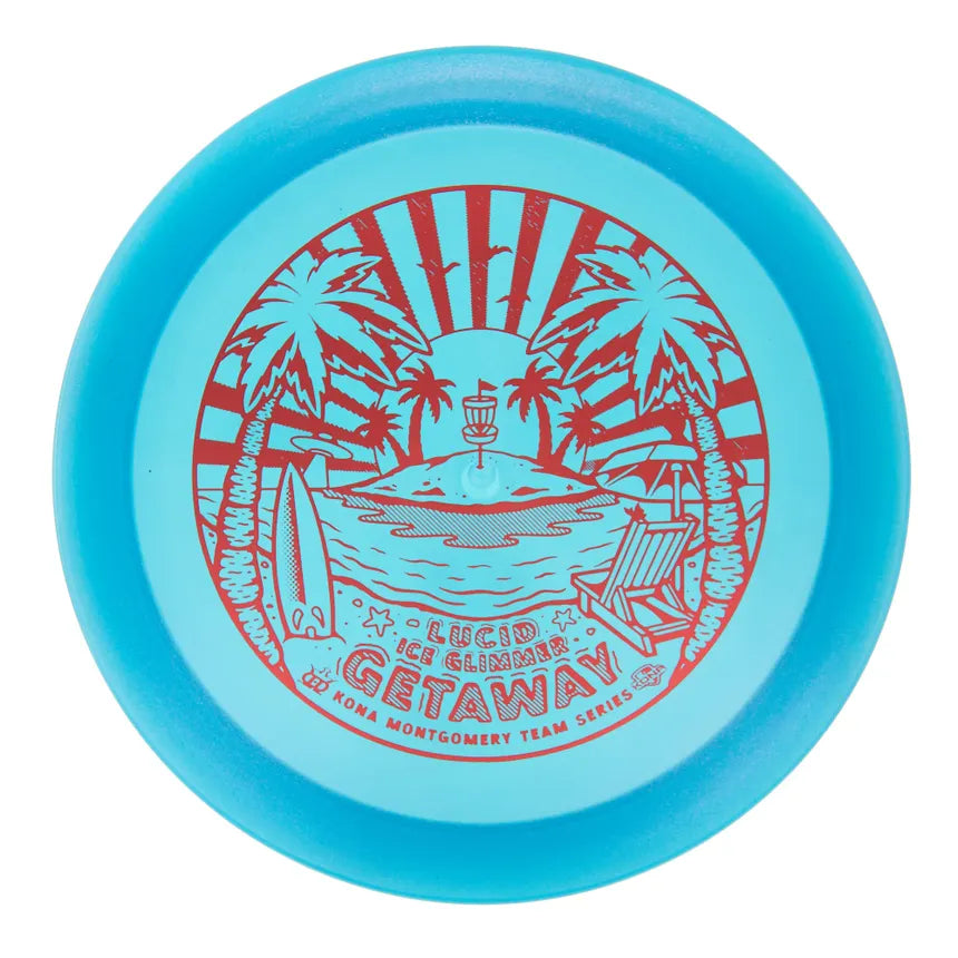 Dynamic Discs Lucid Ice Glimmer Getaway - Kona Montgomery 2023