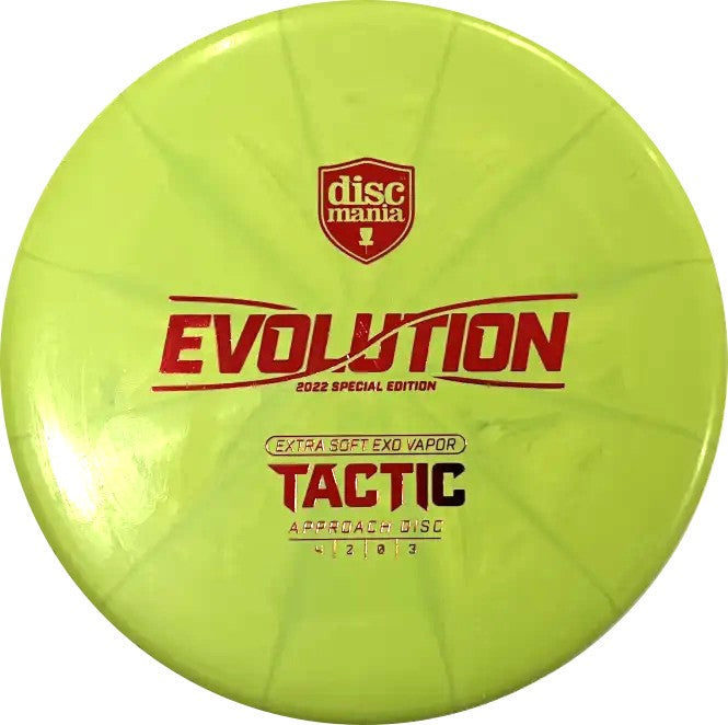 Discmania Extra Soft Exo Vapor Tactic (Evolution 2022 Special Edition) (Used)