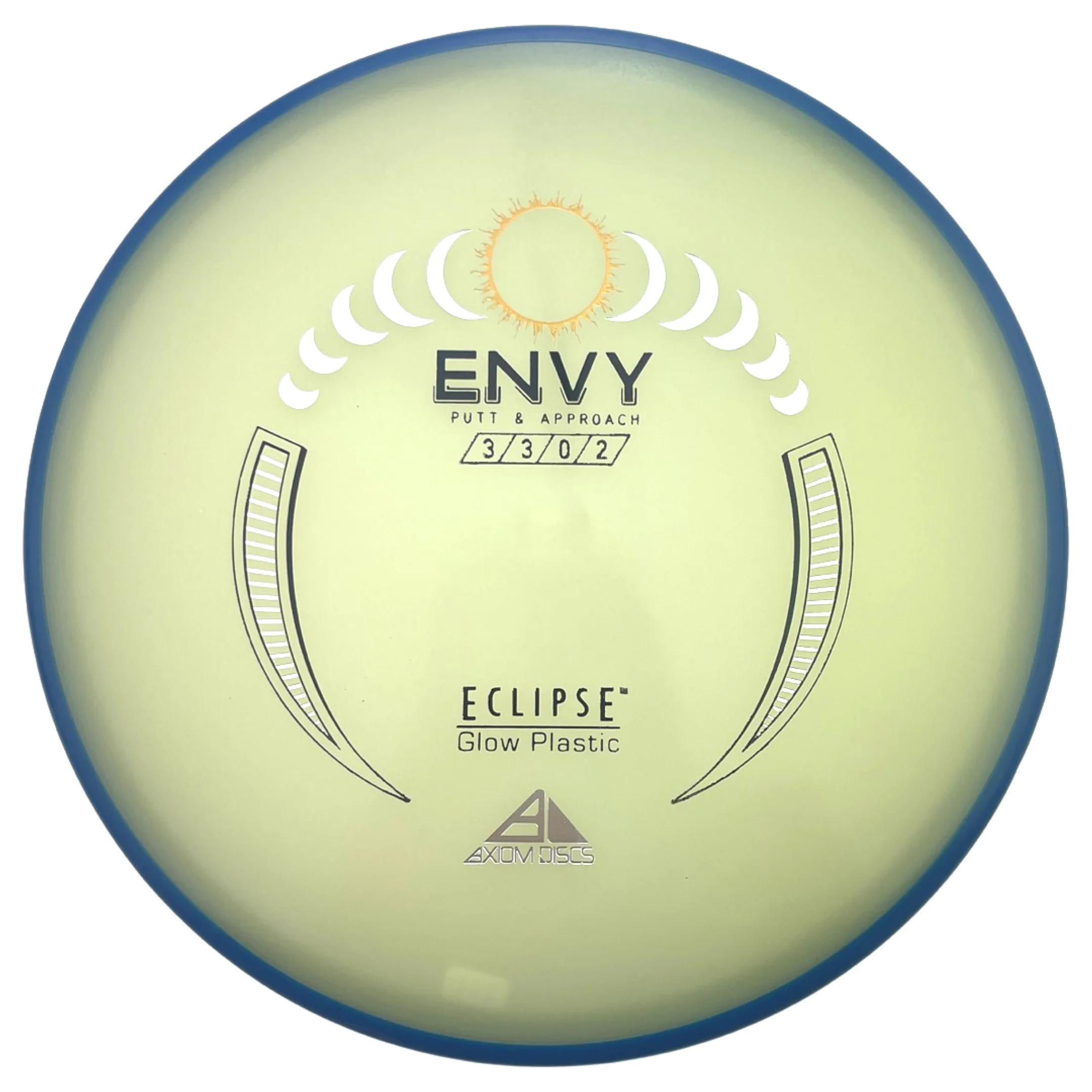 Eclipse Flying Disc Axiom Eclipse Glow Envy – Disc Trader